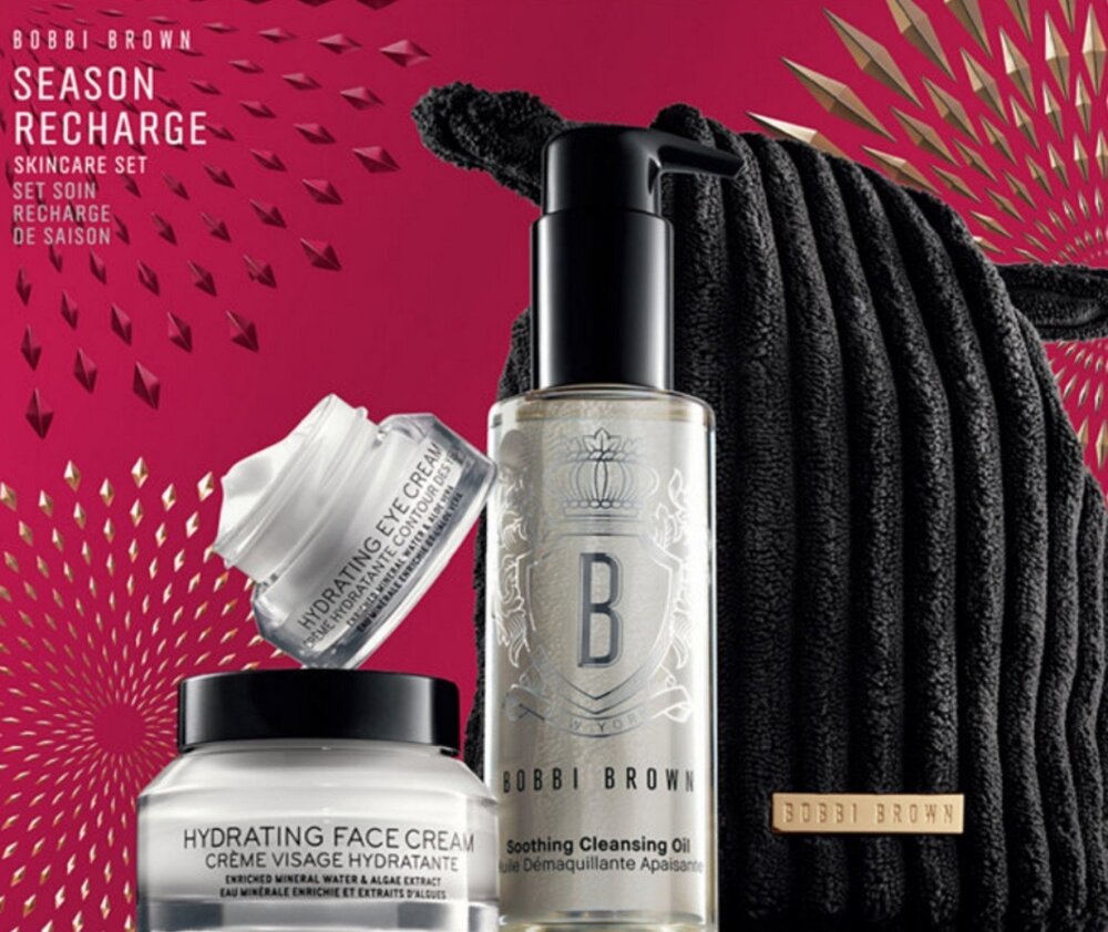 Bobbi Brown 4-Pc. Season Recharge Full-Size Skincare Set new